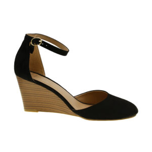 Black Suede High-Heel
