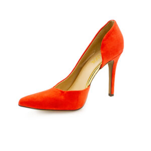 Orange Suede High-Heel [out of stock]
